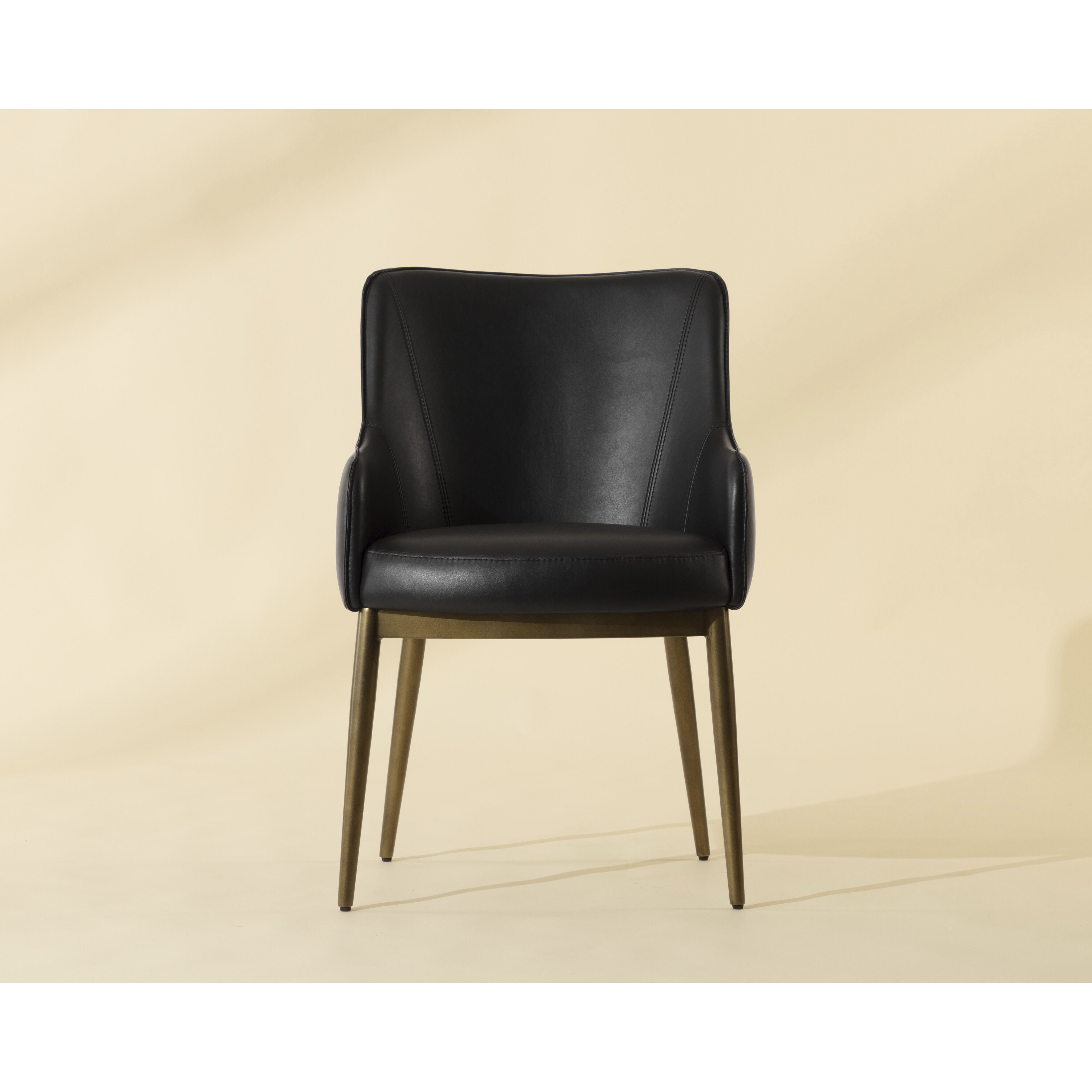 Franklin Bravo Black Dining Armchair